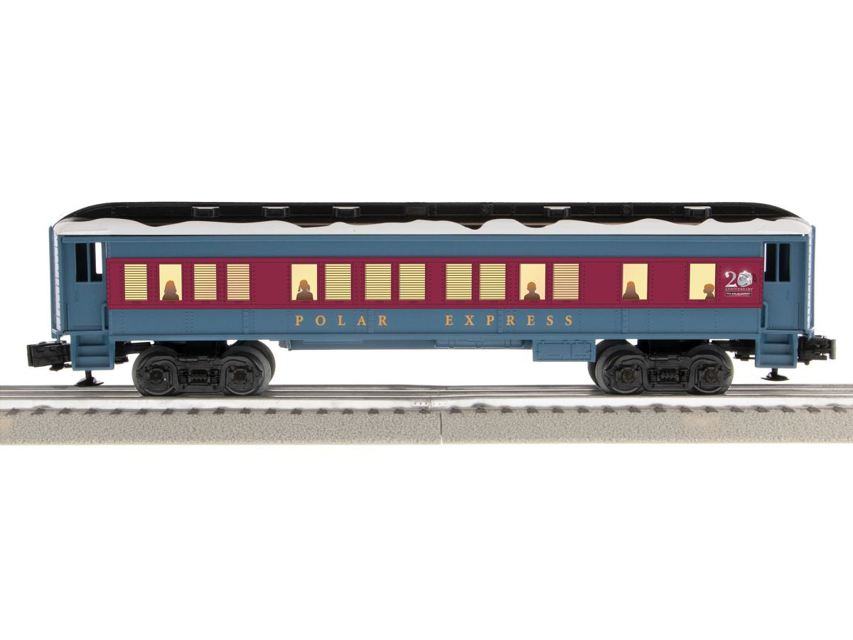 O RTR THE POLAR EXPRESS 20th Anniversary Add-On Coach (White