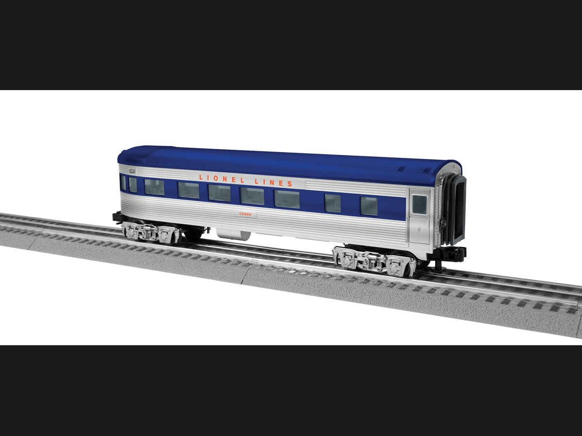 O RTR Lionel Lines Streamlined Observation Coach Cowen