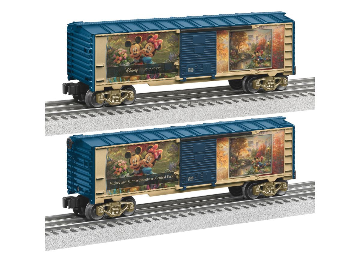 O RTR Thomas Kinkade-Disney Mickey & Minnie Sweetheart Centr