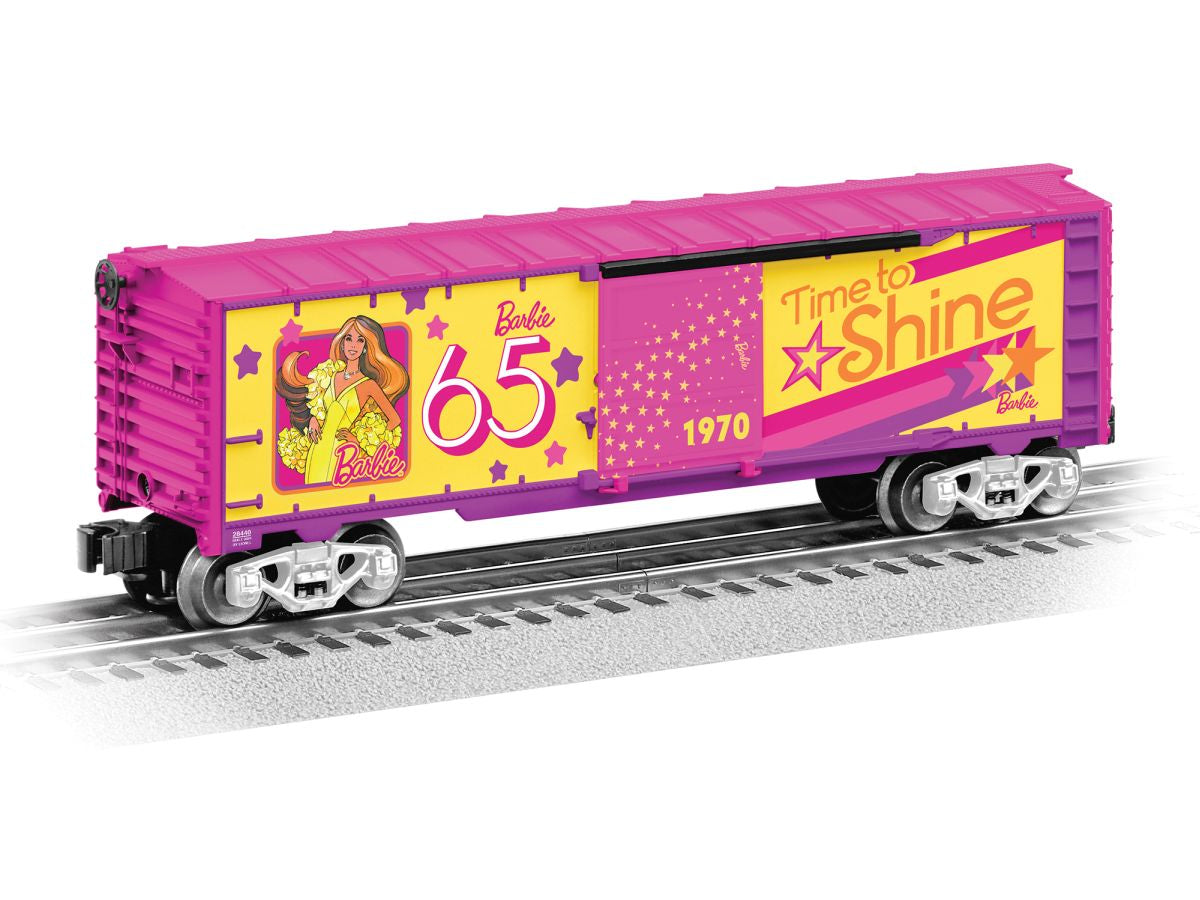 O RTR BARBIE  65th Anniversary 1970s Boxcar