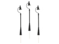O RTR Station Lights 3-Pack Black