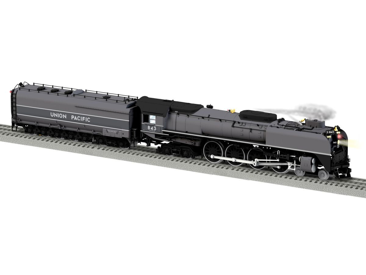 O BTO FEF-3 UP #843 - Gray/Silver Steam Loco