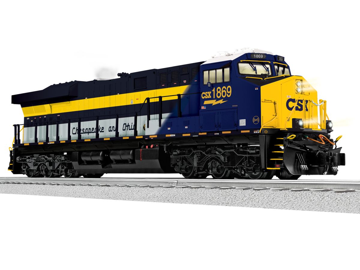 O BTO CSX LEGACY ES44AC #1869 (C&O)