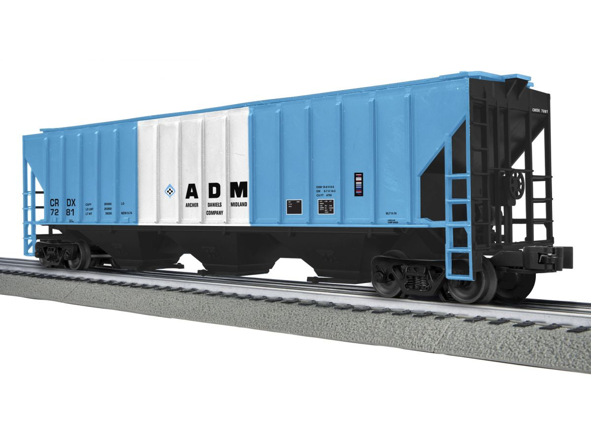 O PS-2CD Covered Hopper ADM #7281 (not shown)