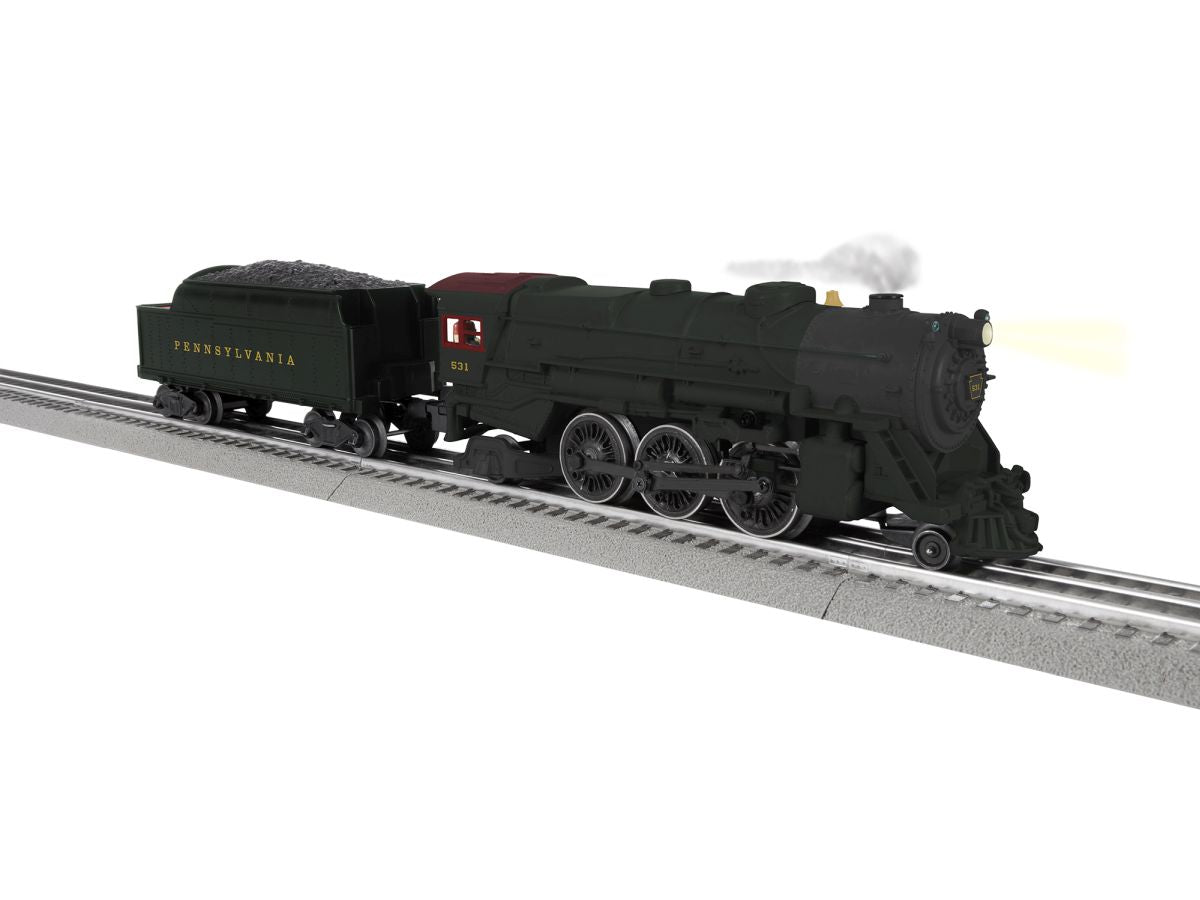 O RTR LC PRR LionChief VSR 2-6-2 Prairie Locomotive #531