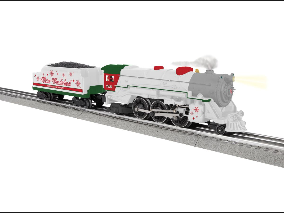 O RTR LC Winter Wonderland LionChief VSR 2-6-2 Prairie Locom