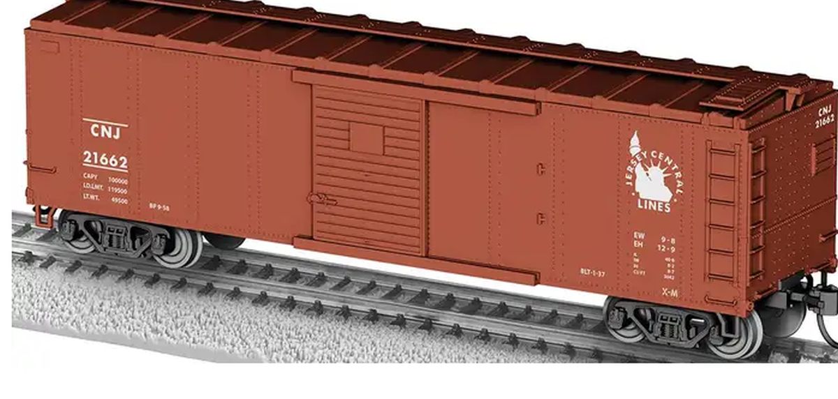 HO RTR New CNJ Boxcar #21622
