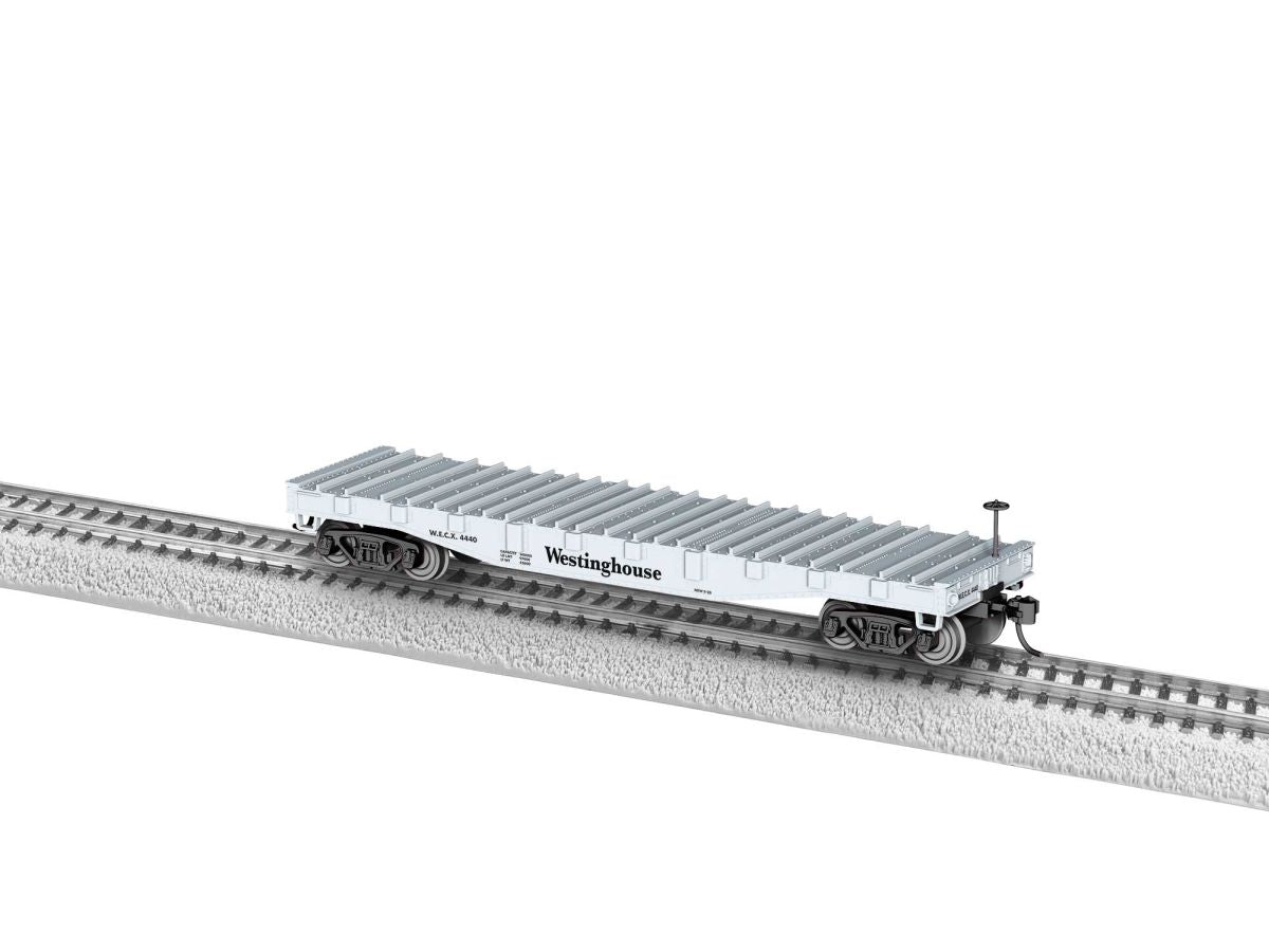 HO RTR Westinghouse Steel-deck Flatcar