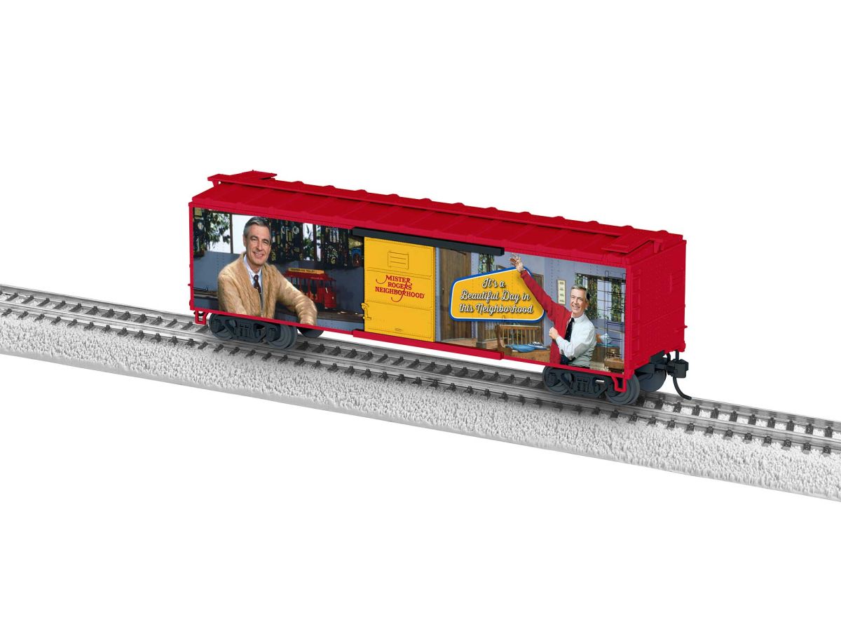 HO RTR Mister Rogers Neighborhood Boxcar