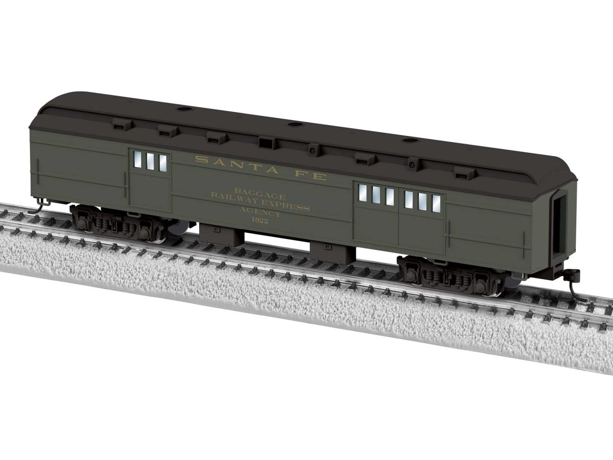 HO RTR SF Baggage Car