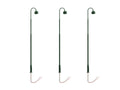 HO RTR Single Arm Lamp - Green 3-Pack