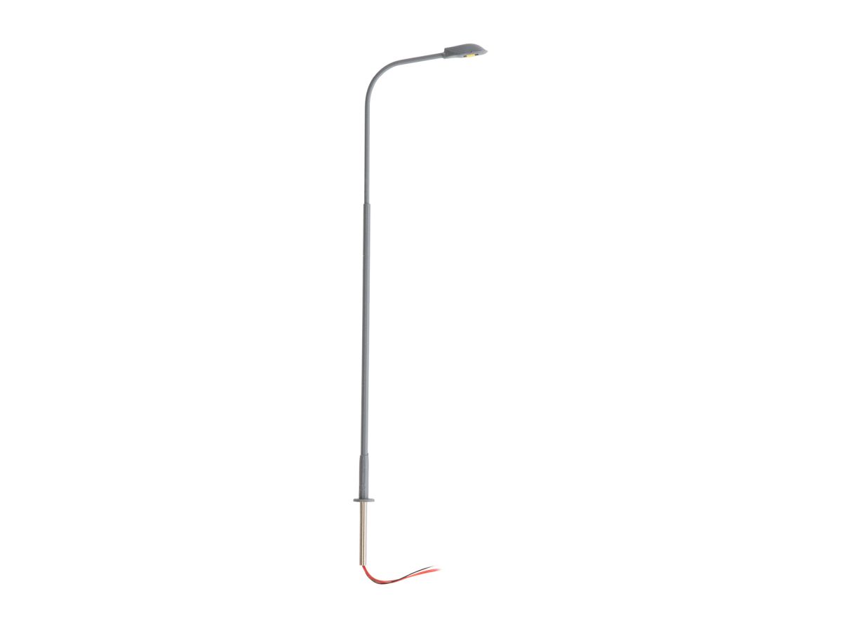 HO RTR Single Arm Cobra Head - Gray 3-Pack