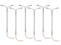 HO RTR Double Highway Lamp - Gray 6-Pack (not shown)