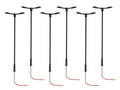 HO RTR Highway Double Cobra Head - Gray 6-Pack (not shown)