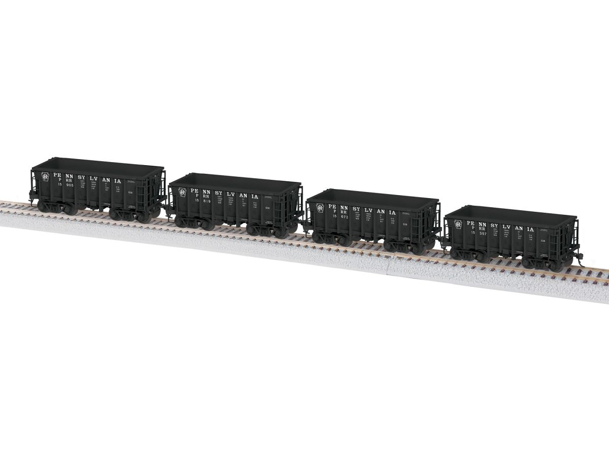 HO Ore Car PRR G38 (as built) 4 pack 2 #'s: 15357 15672 1581