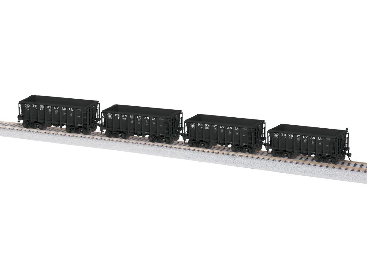 HO Ore Car PRR G38 (as built) Unnumbered 4 pack