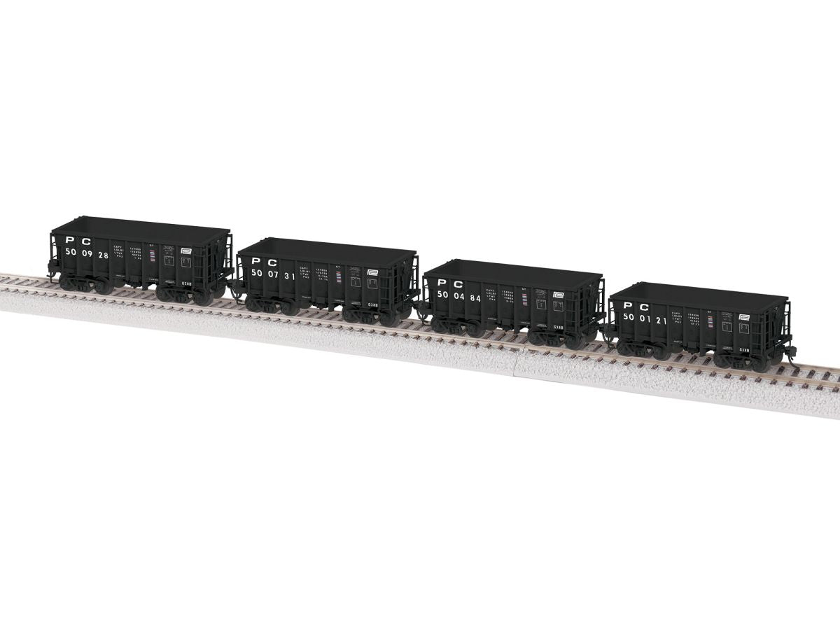 HO Ore Car PC (B) G38 4 pack 1 #'s: 500121 500484 500731 50