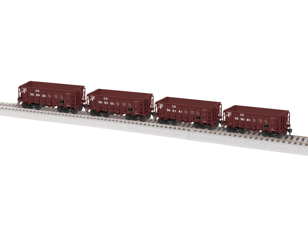 HO Ore Car CR G38B (BRN A) 4 pack 1 #'s: 500089 500181 50035