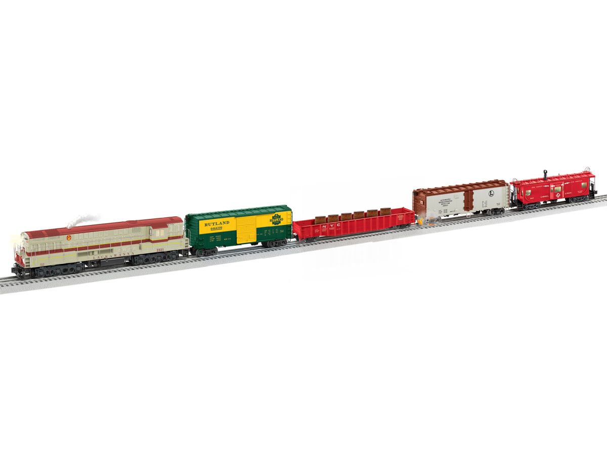 O Lackawanna Trainmaster Postwar Set