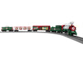 O RTR LC Peppermint Railroad 0-8-0 Christmas Freight Set