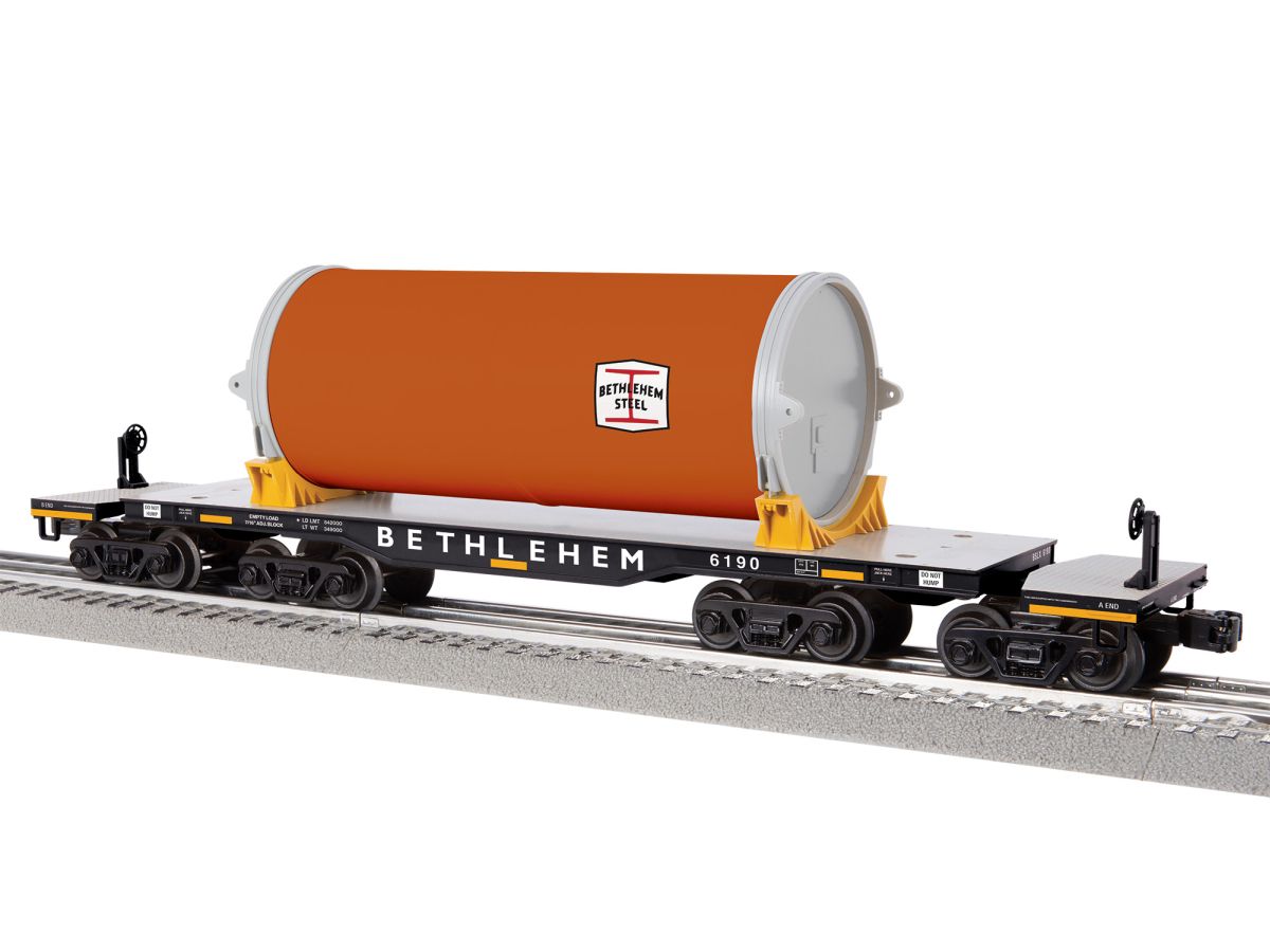 O Bethlehem Steel Heavy Duty Flatcar #6190