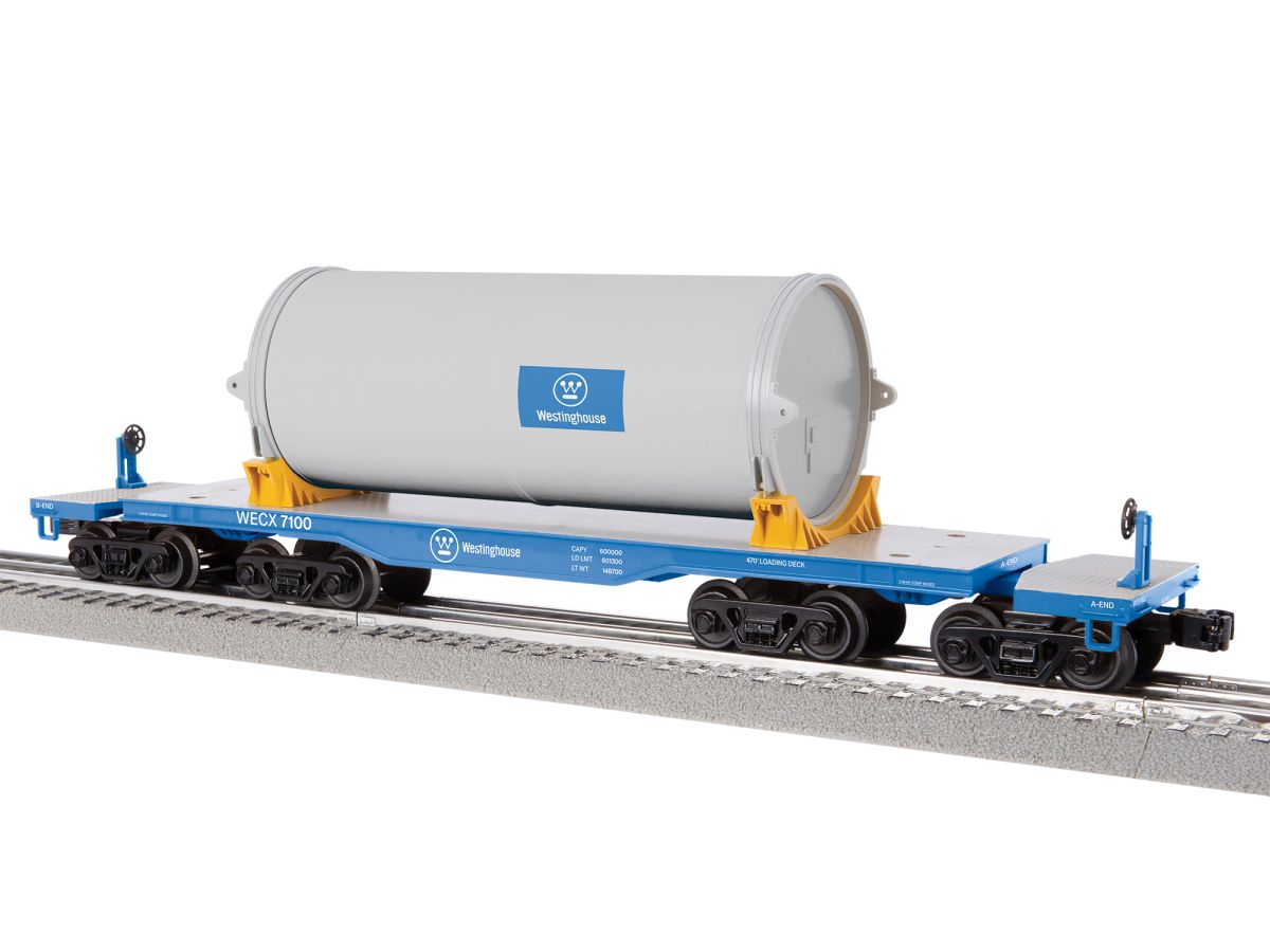 O Westinghouse Heavy Duty Flatcar #7100