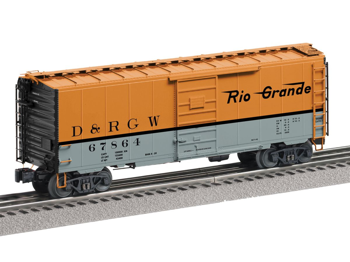 O D&RGW Freightsounds PS-1 Boxcar #