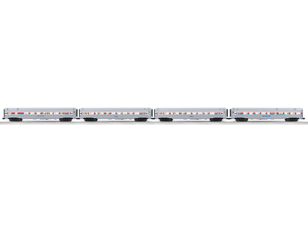O Amtrak 18'' Aluminum 4 Pack Phase I