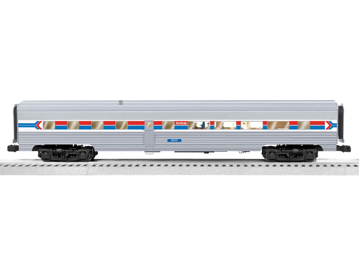 O Amtrak 18'' Aluminum SS Diner Phase I