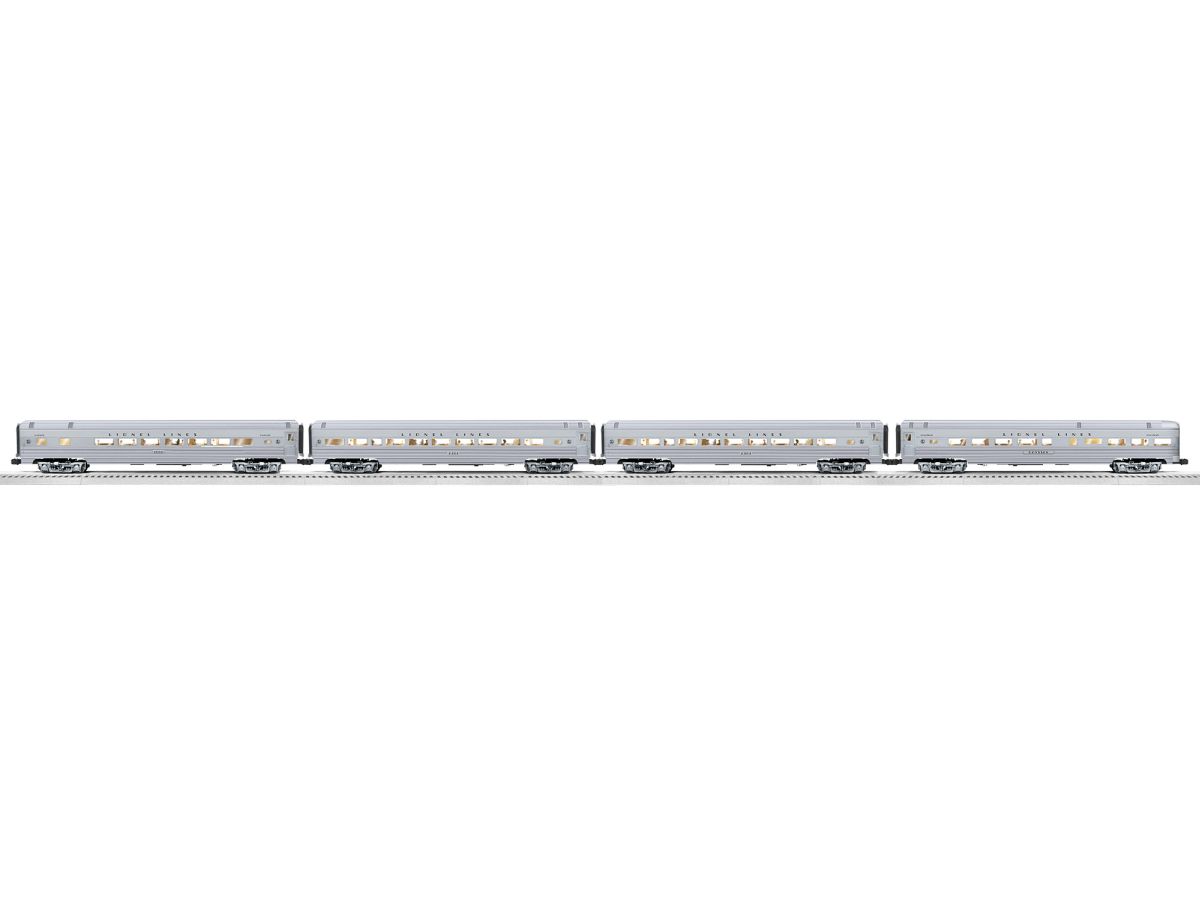 O Lionel Lines 18'' Aluminum 4 Pack