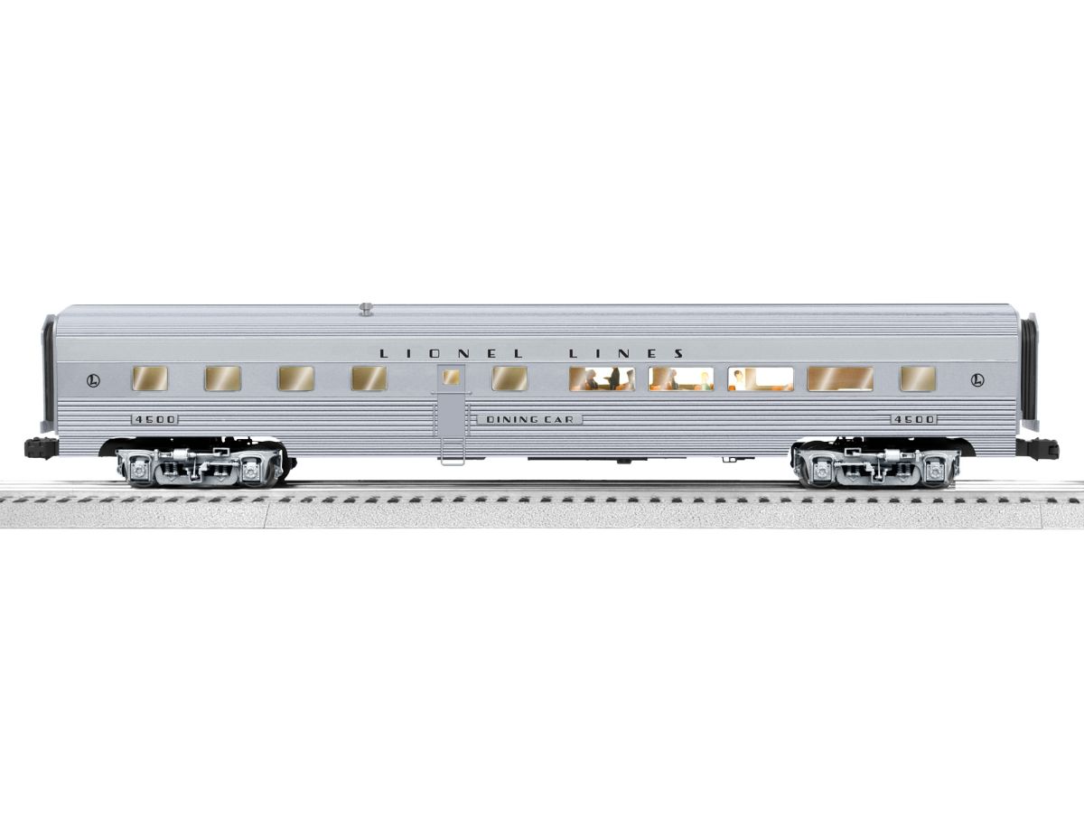 O Lionel Lines 18'' Aluminum SS Diner