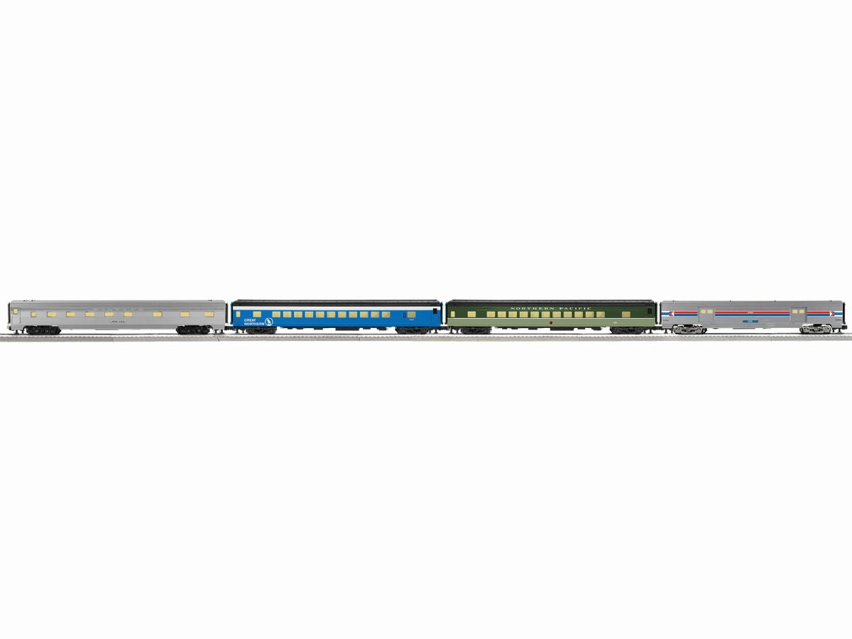 O Amtrak ''Rainbow'' 21'' 4 pack Phase I
