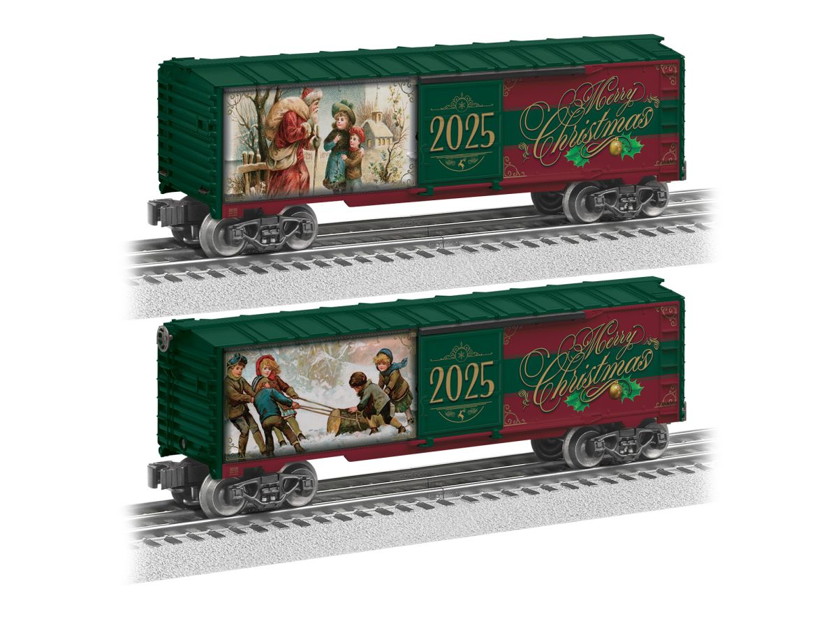 O RTR 2025 Christmas Boxcar