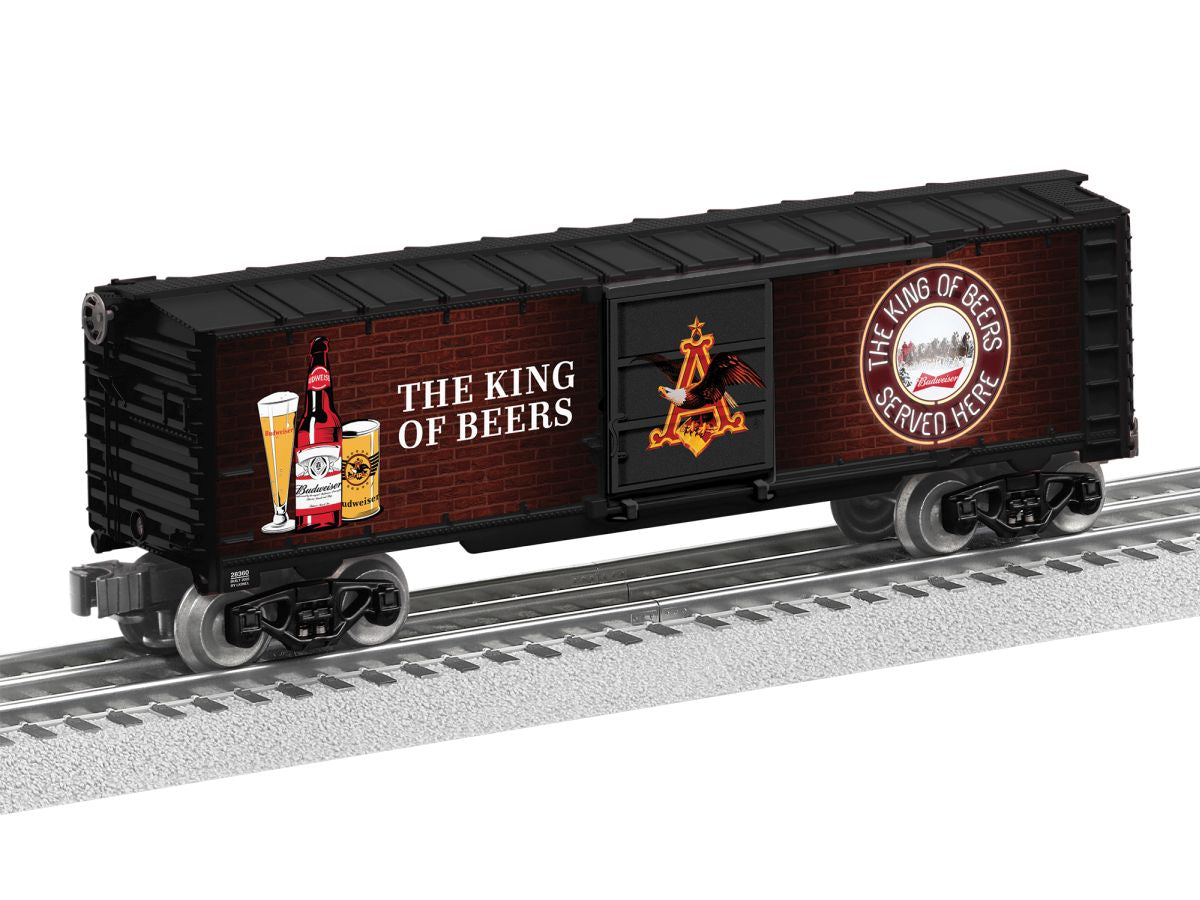 O RTR Budweiser Illuminated Bar Sign #2 Boxcar