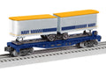 O RTR Navy Flatcar with Piggyback Trailers