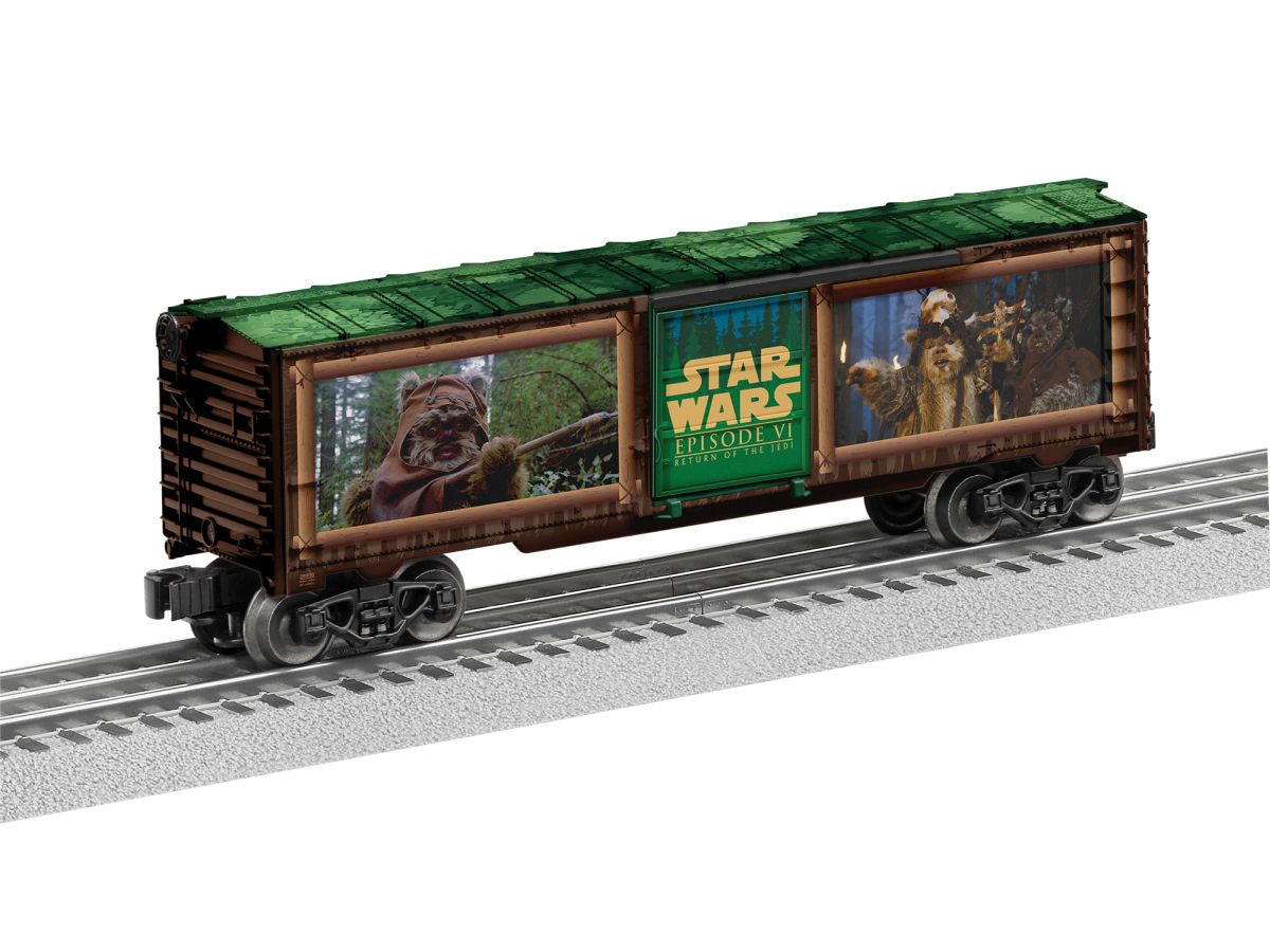 O RTR STAR WARS Return of the Jedi Ewoks Boxcar
