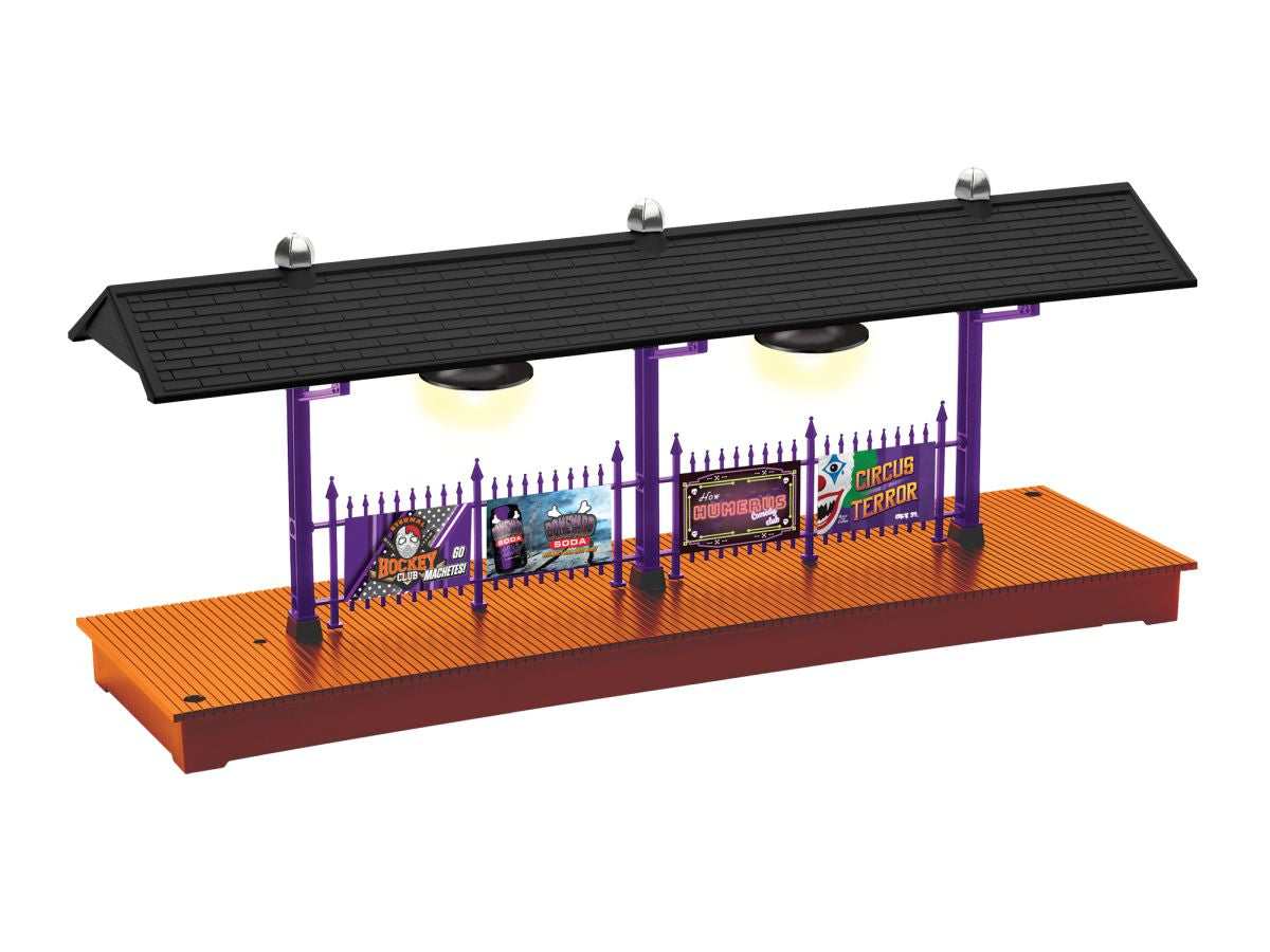 O RTR Halloween Lighted Station Platform