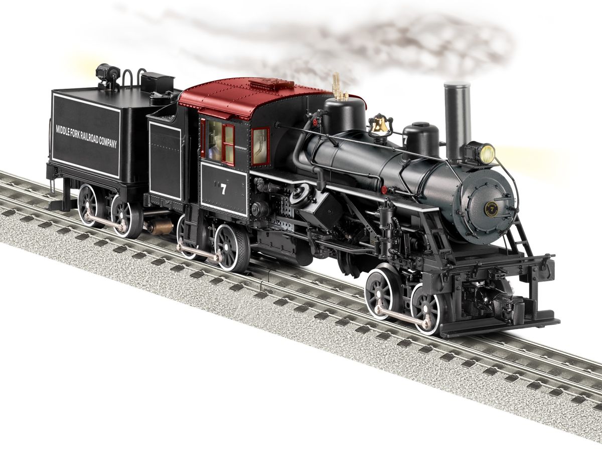 O BTO Middle Fork Railroad LEGACY Heisler #7