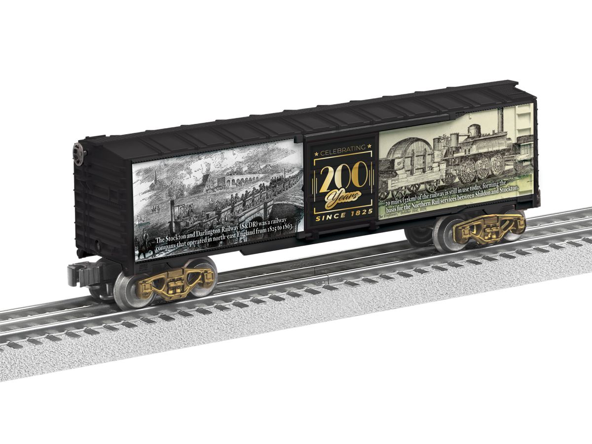 O RTR Stockton & Darlington 200th Anniversary Boxcar
