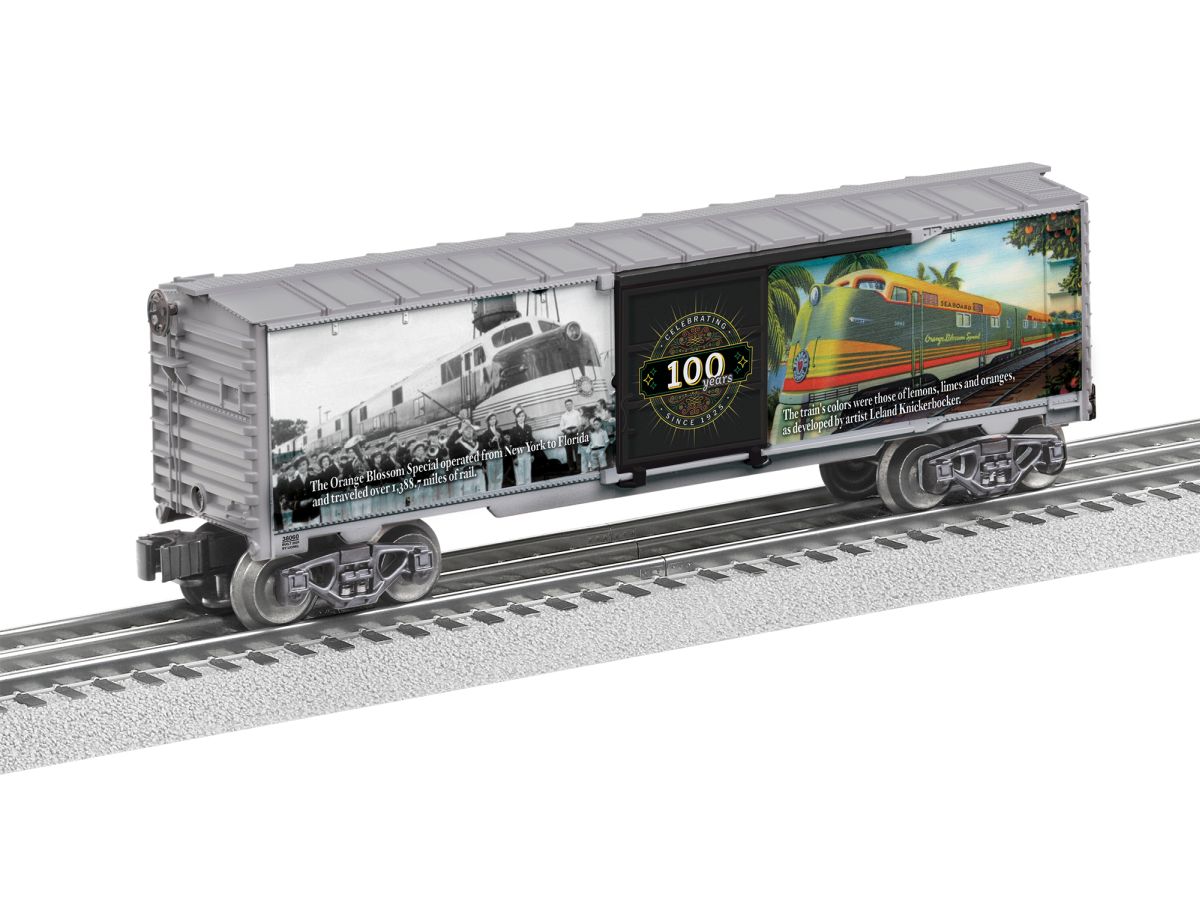 O RTR Orange Blossom Special 100th Anniversary boxcar