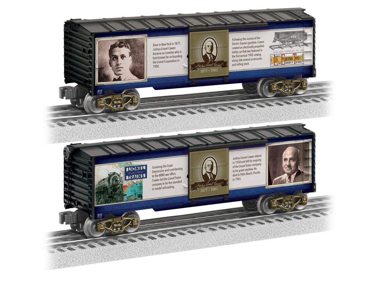 O RTR Lionel 125 Joshua Lionel Cowen Notable American Boxcar