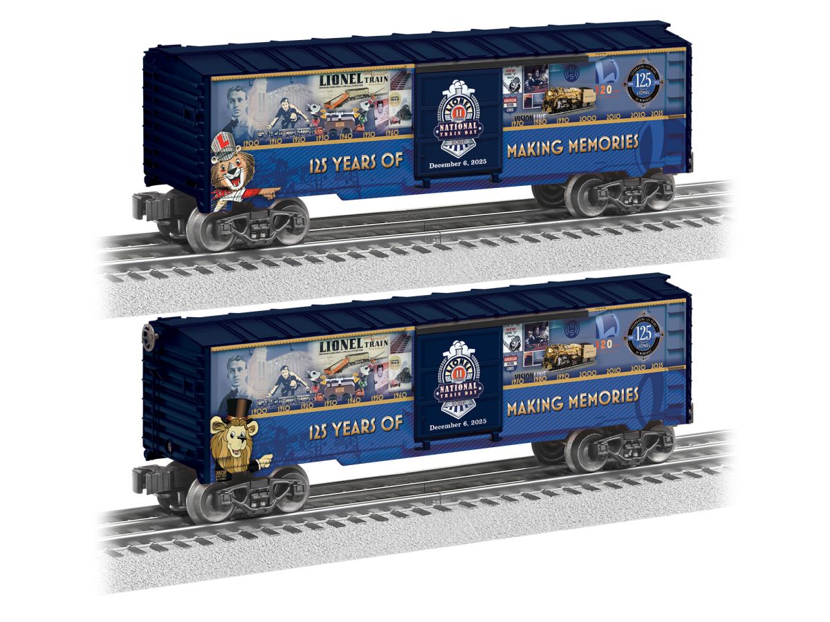 O 2025 National Lionel Train Day Boxcar