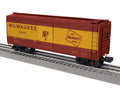 O Milw.Rd. Rib-side Boxcar (yellow band) #8376