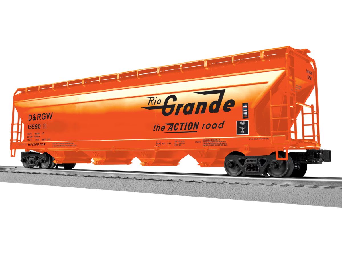 O D&RGW ACF 4-Bay Centerflow #15590