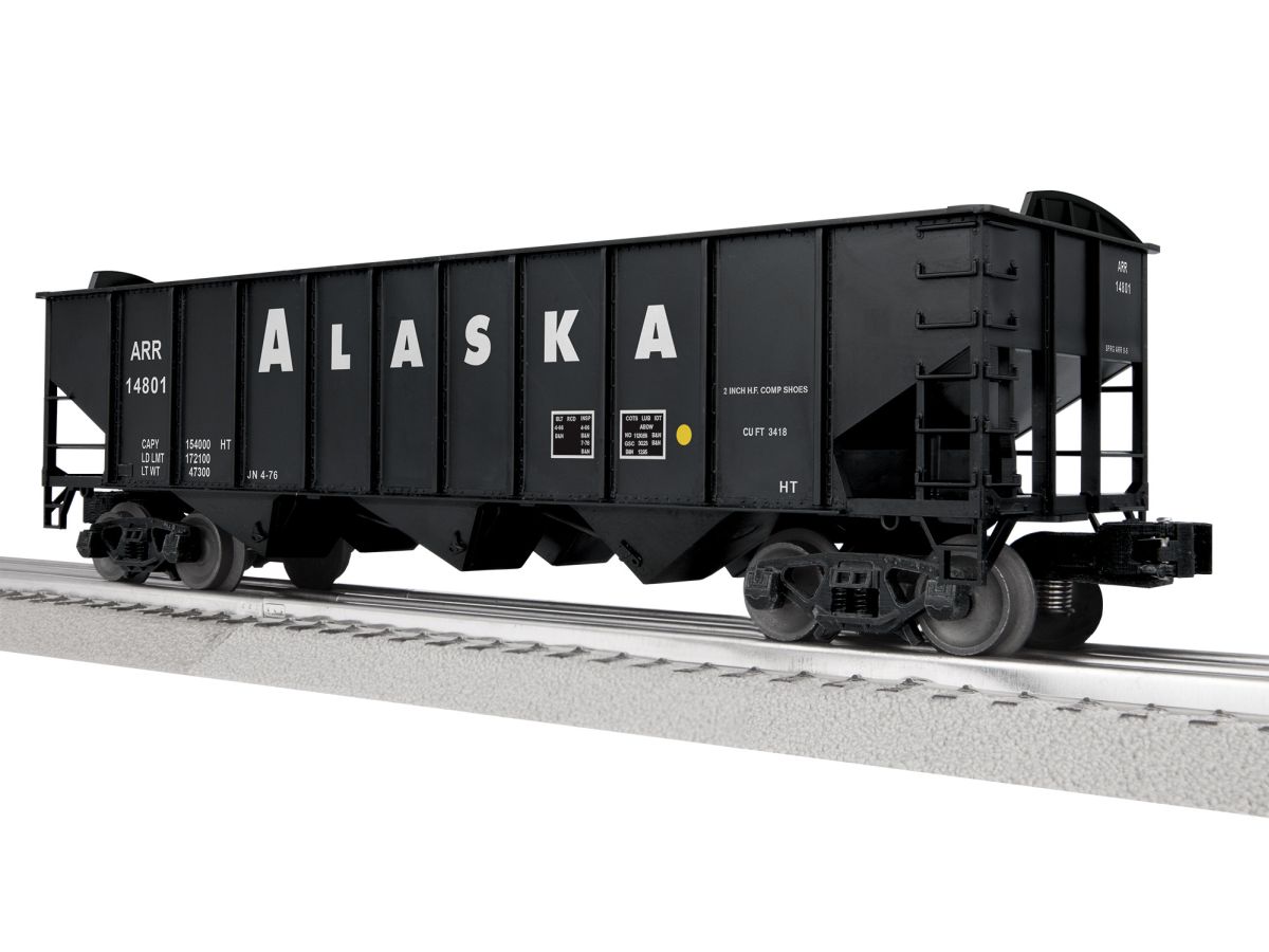 O Alaska 3-Bay Hopper w/Peaked Ends #14801