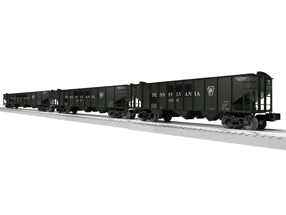 O PRR 3-Bay Hopper w/Peaked Ends 3 Pack A (not shown)