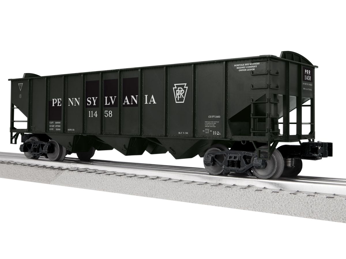 O PRR 3-Bay Hopper w/Peaked Ends #11458