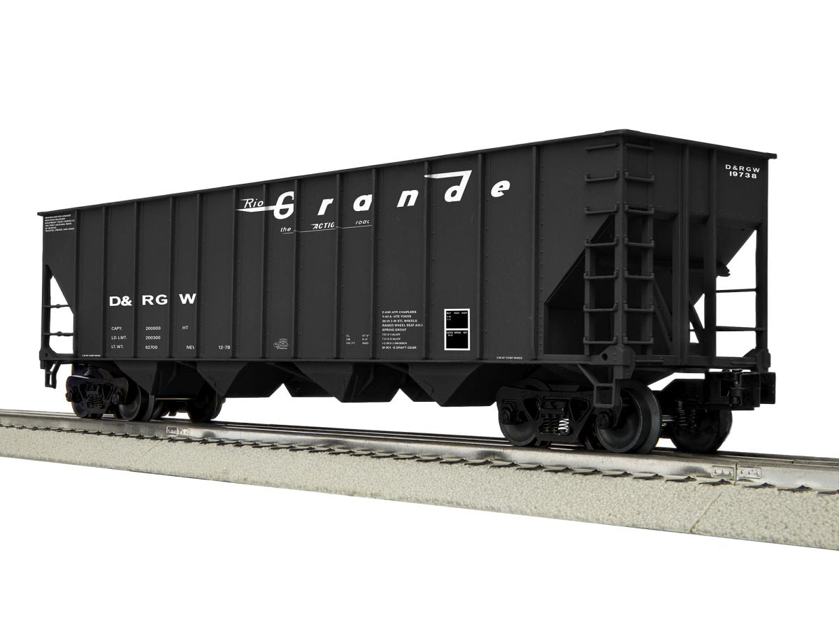 O D&RGW 4-Bay Hopper 3 Pack B