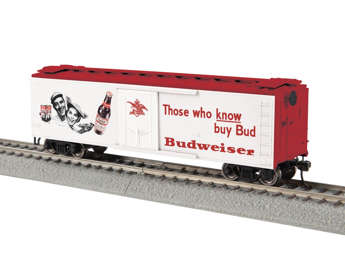 HO RTR Budweiser Those Who Know' Reefer
