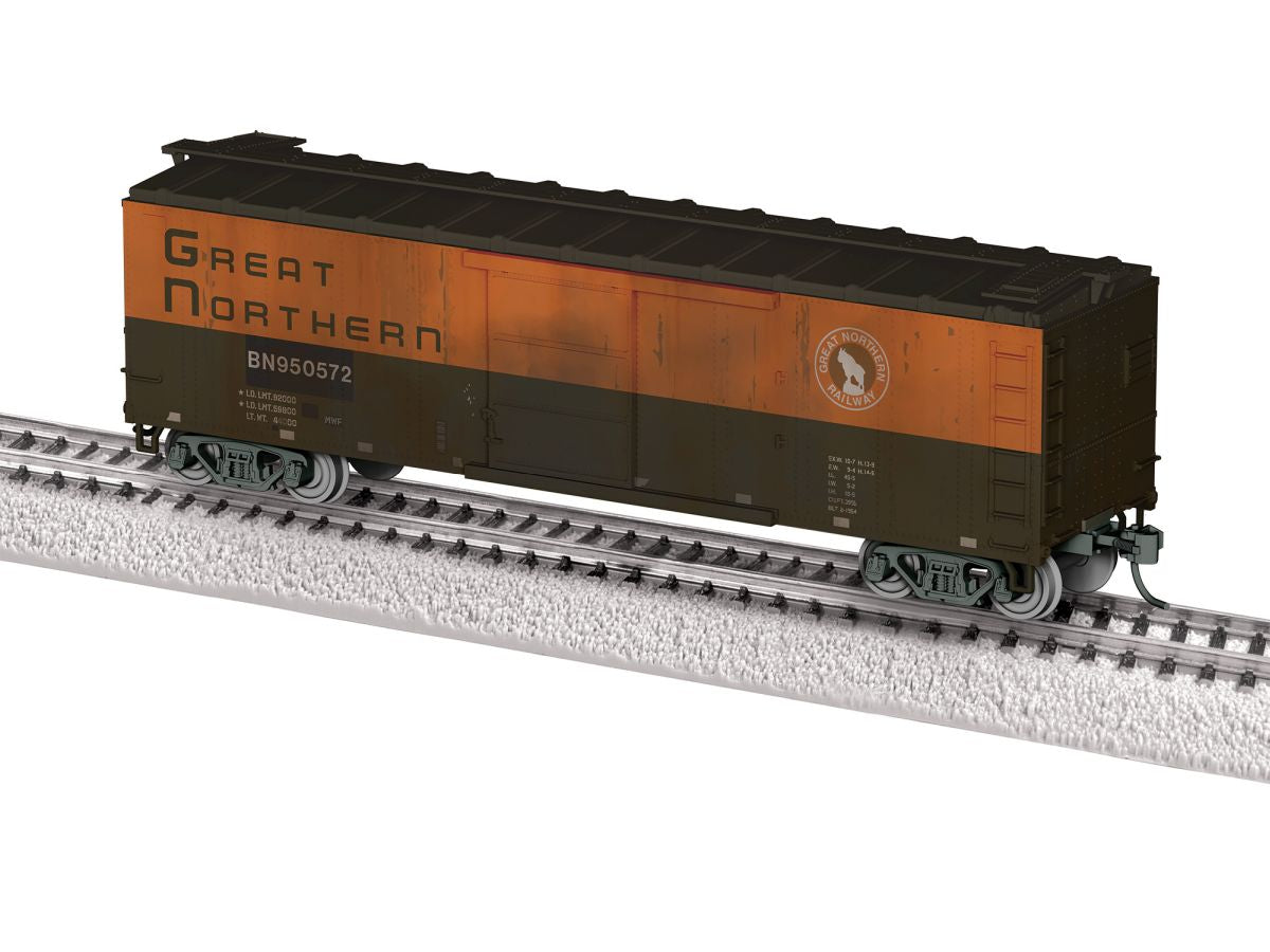 HO RTR GN Weathered Boxcar BN950572
